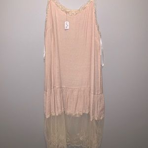 Spaghetti strap lace top